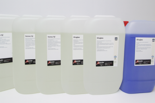 6 cans Renselaar Vaatwas vijf + 
2 cans ultraglans