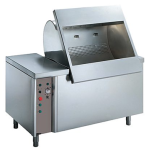 Groentewasmachine met kantelbare kuip