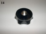 Knop van slede