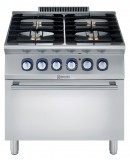 FORNUIS, GAS, 4 BRANDERS, ELEKTR.OVEN, 800 MM