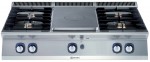 FORNUIS, GASGLOEIPLAAT, 4 BRANDERS, 1200 MM, TOPMODEL