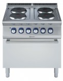 FORNUIS, 4 ELEKTR. RONDE KOOKPLATEN, ELEKTR.OVEN, 800 MM, 230V-3F