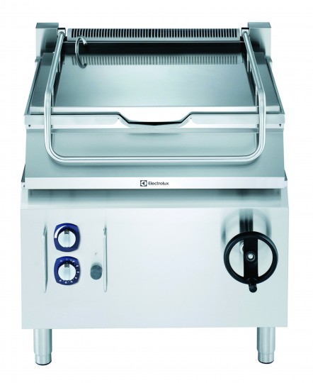 KANTELBARE BRAADPAN 60 L, DUOMAT BODEM, 800 MM, GAS
