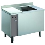 Groentewasmachine met vaste waskuip