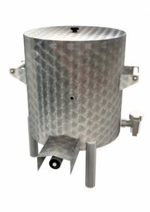 ronde ketel vast