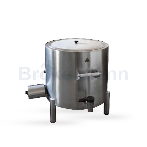 Brökelmann bijzetketel 90ltr. geïsoleerd - verrijdbaar