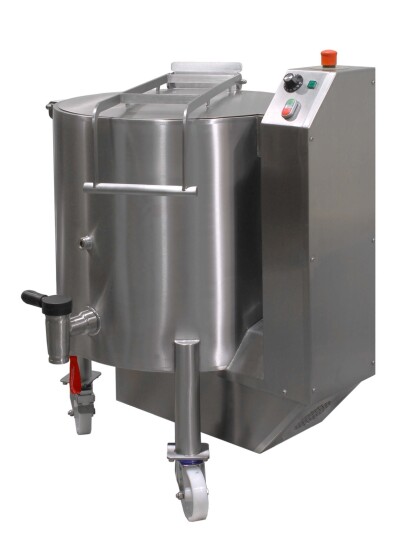 Brökelmann kookketel met roerwerk 150Ltr