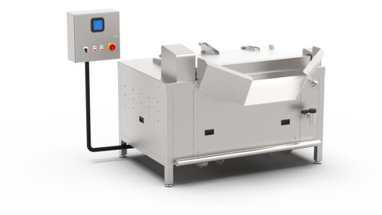Kookketel met automatisch lossysteem